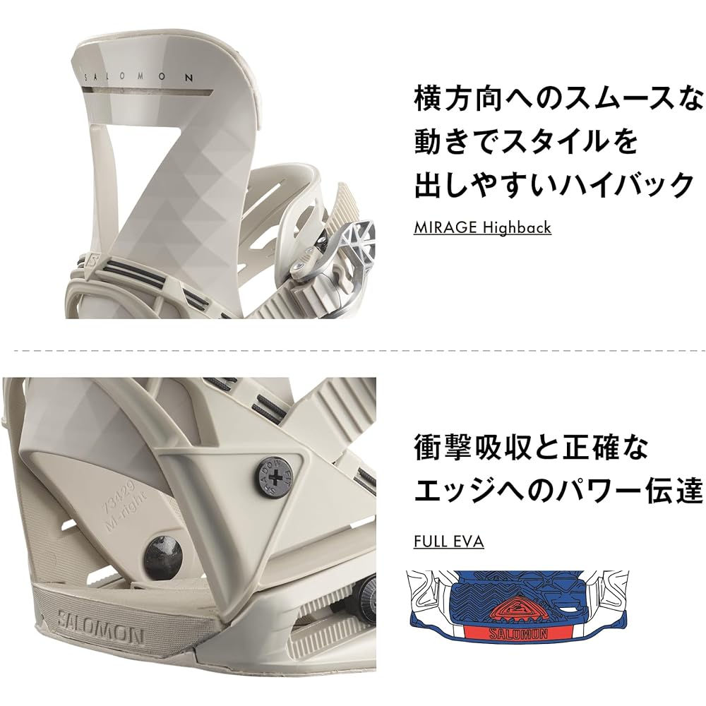 SALOMON Snowboard Binding MIRAGE Women's