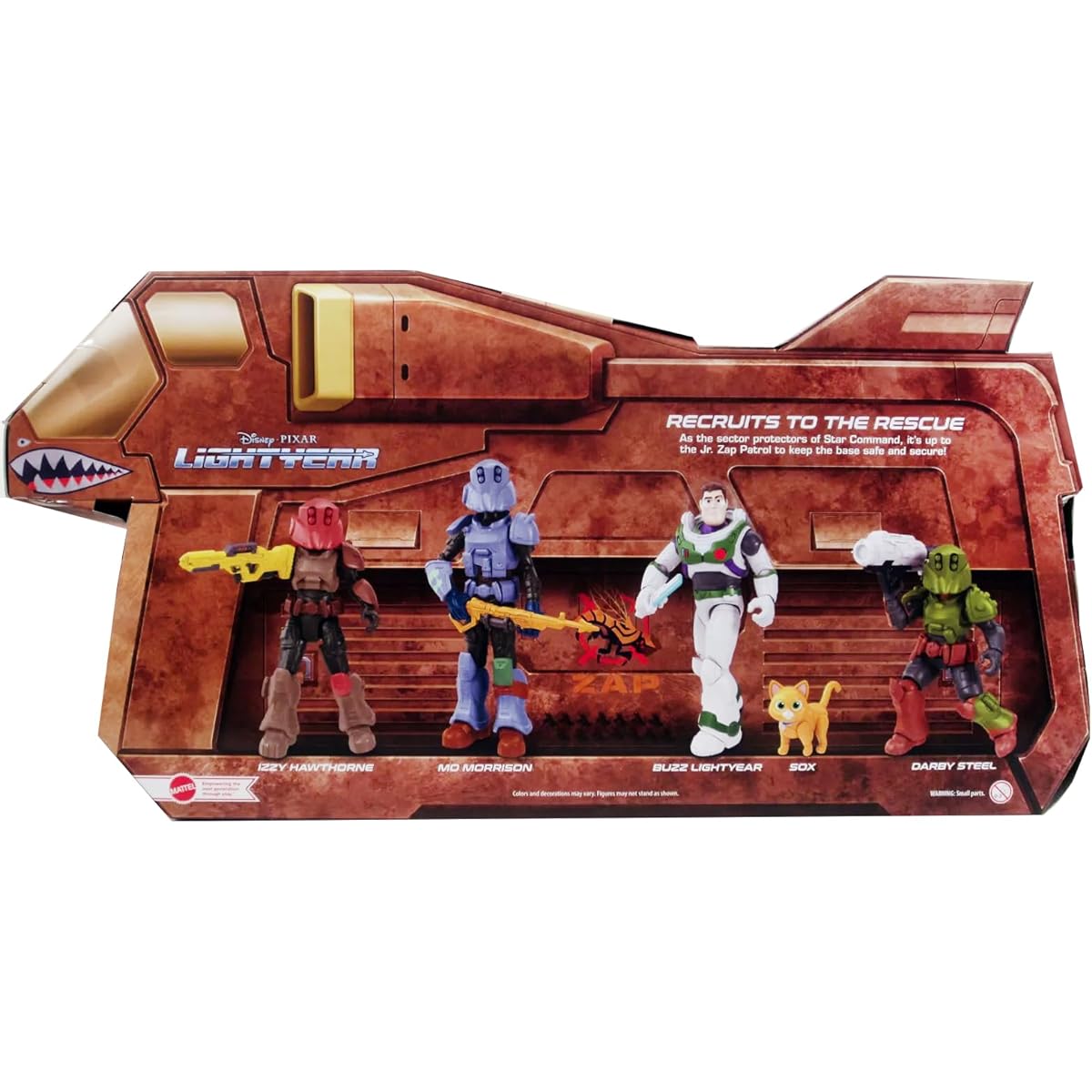 Disney And Pixar Lightyear Recruits to the Rescue 4 Pack 5 Inch Figure & Socks