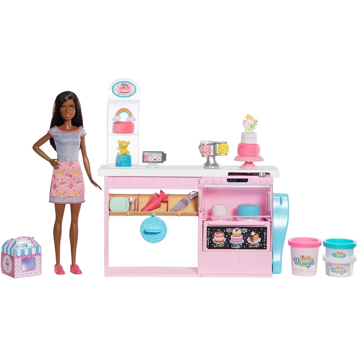 Mattel - Barbie Cake Decorating Playset, African American