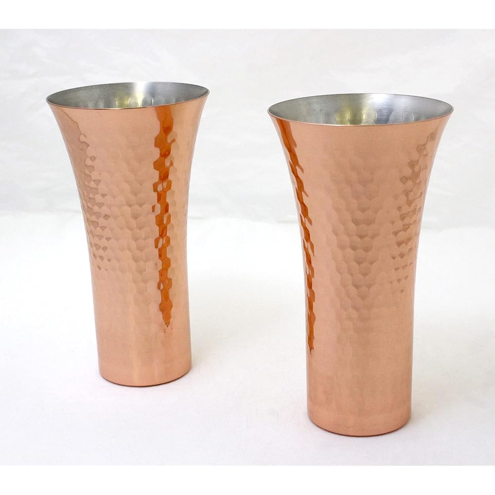 Asahi Specialty Copper Cup Pure Copper Beer Cup 380ml 2PC Set Gift Set Gift Package Specifications
