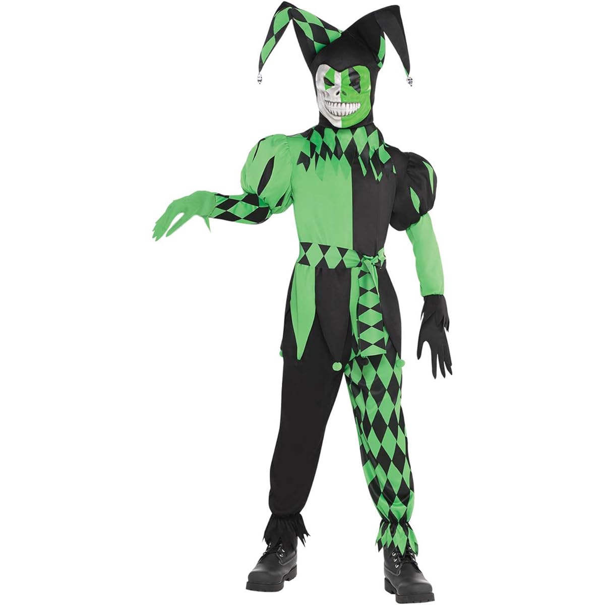 Children's Evil Clown Costume Ages Ages 8-10 Years