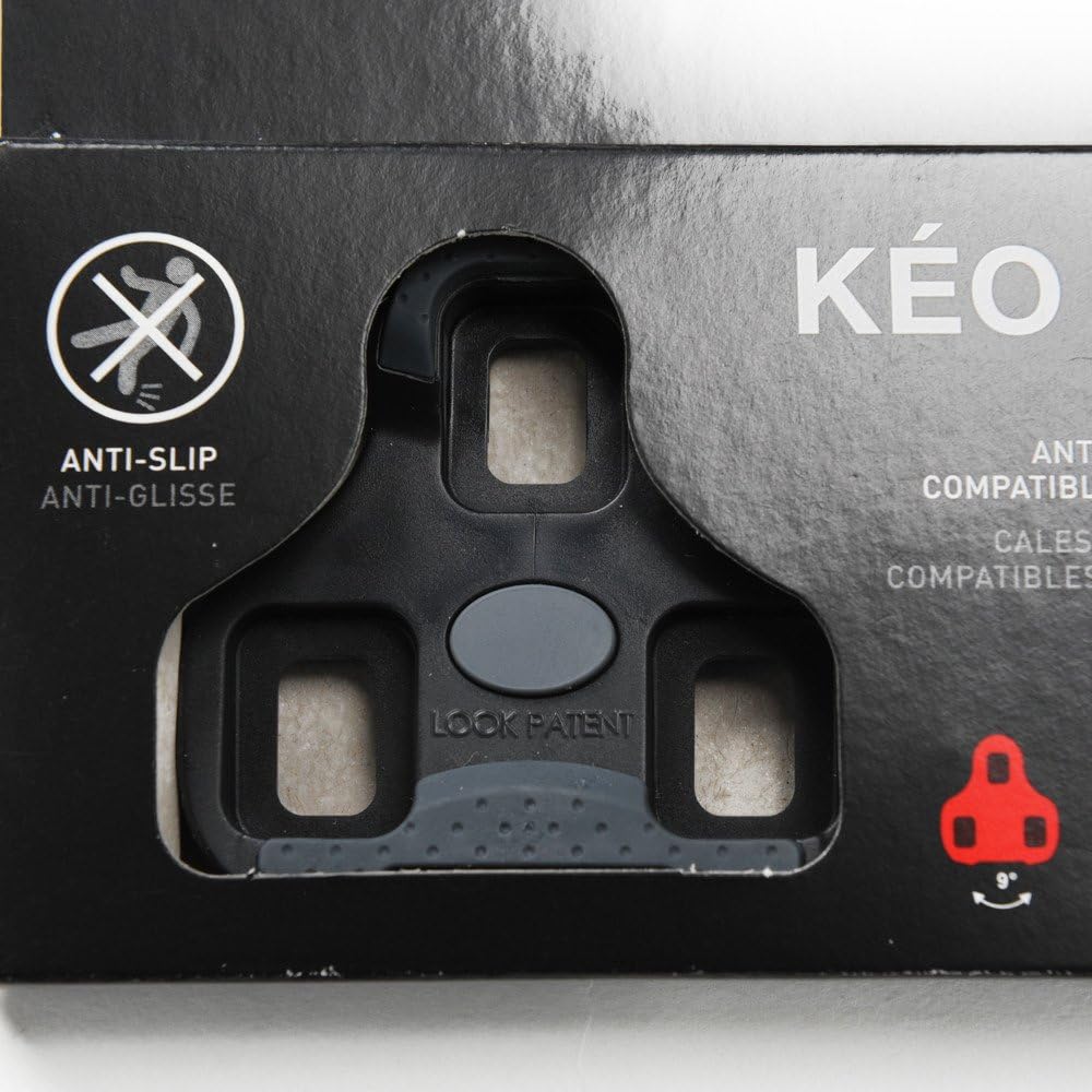 LOOK KEO Grip Cleat Black (0°) [Parallel Import]