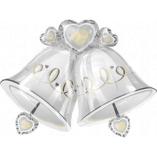 Amscan International Super Shape Wedding Bells