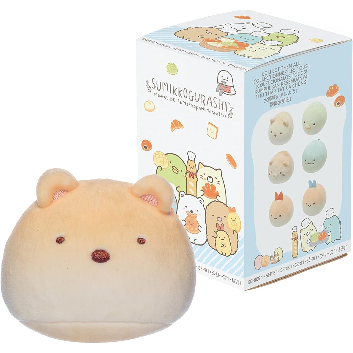 SUMIKKOGURASHI San-X Original Deli Series Plush Toy (Mochi Blind Box, 1 out of 6)