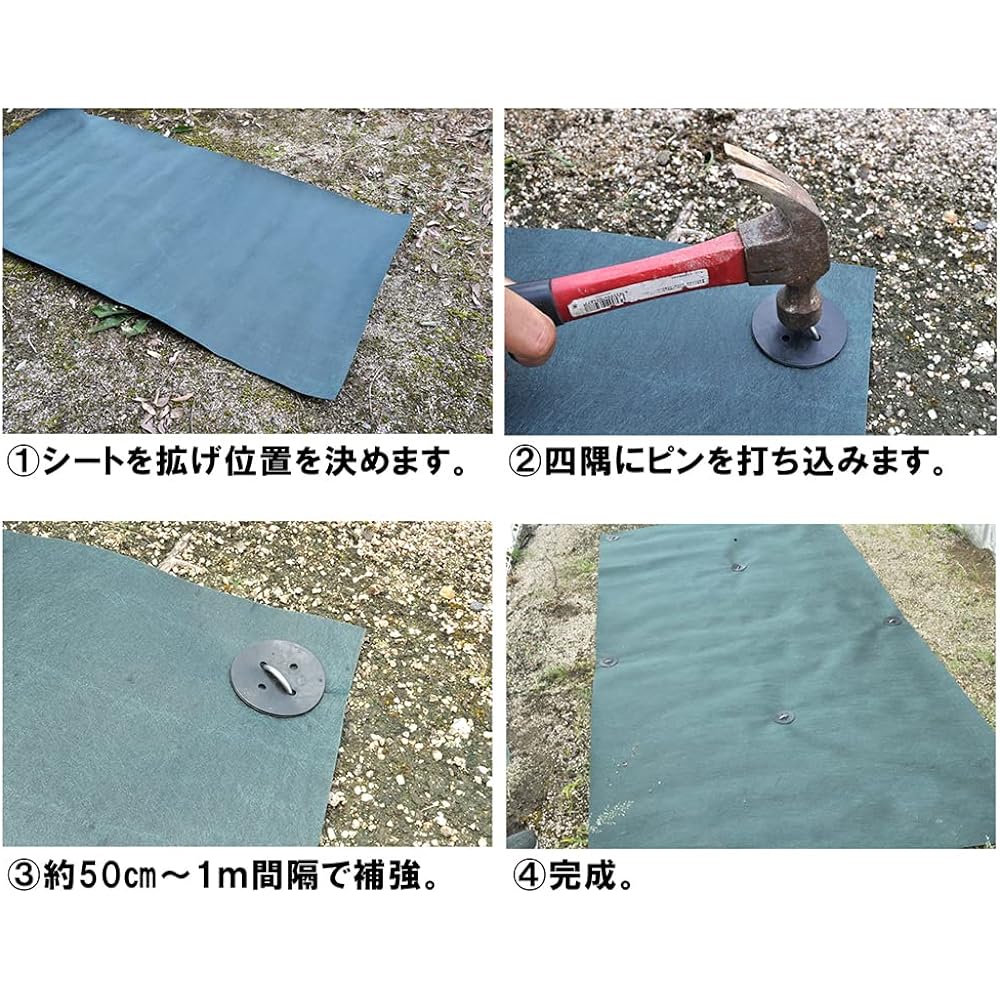 Dupont Zaban weed control sheet 240 green black tweezers 20 pieces 1 x 10m