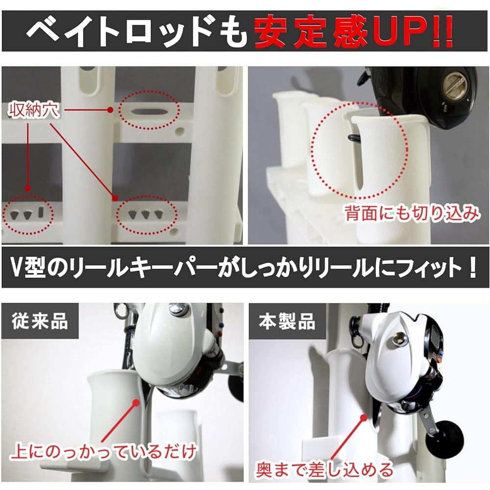BMO JAPAN IF triple rod holder (integrated) BM-RRH-SET-IF