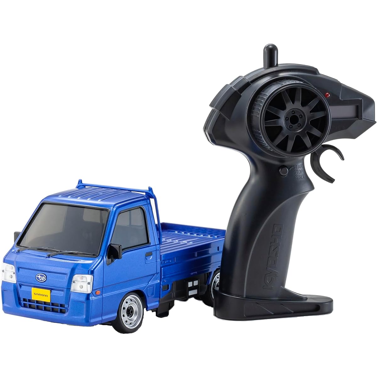 Kyosho Kyoso Weg R/C 66607BL 1/28 First Mini-Z Light Tiger Subaru Sambar, Blue
