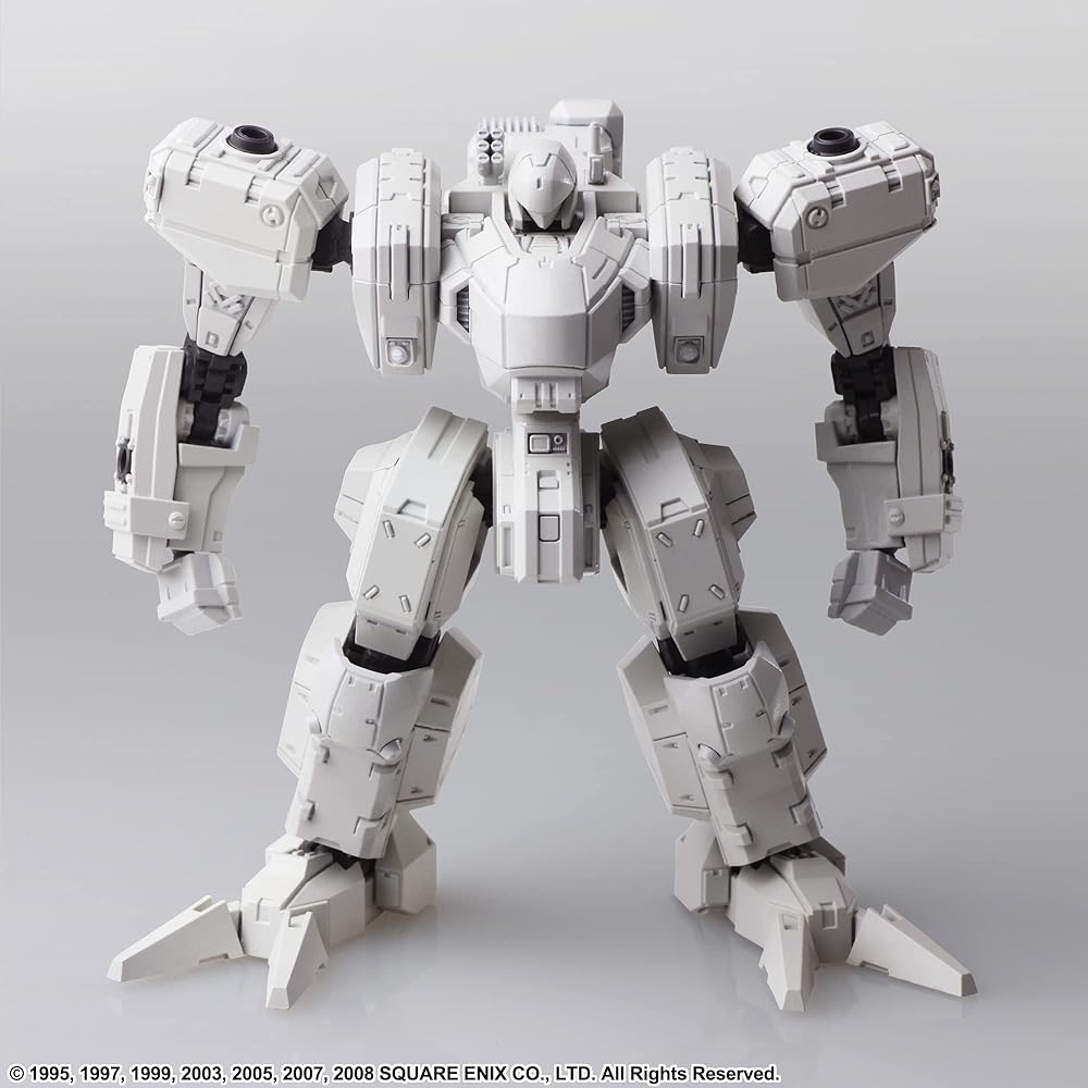 Front Mission Structure Arts 1/72 Scale Plastic Model Kit Series Vol.4 Zenith DV White Set of 4