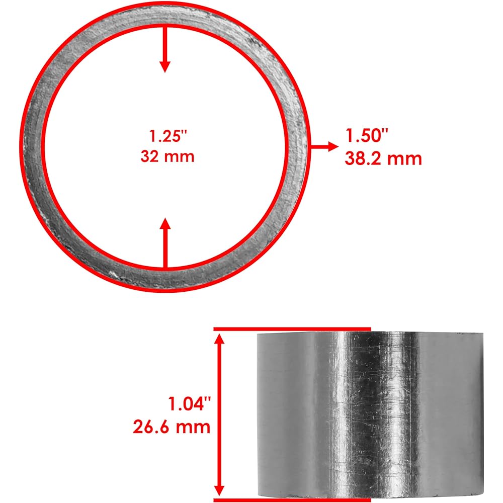 Caltric Exhaust Muffler with Gasket Compatible with Kawasaki Bayou 250 Klf250A Klf250 A 2003 2004-2009