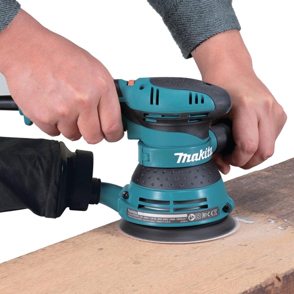 Makita Random Orbit Sander Paper Dimensions 125mm BO5041