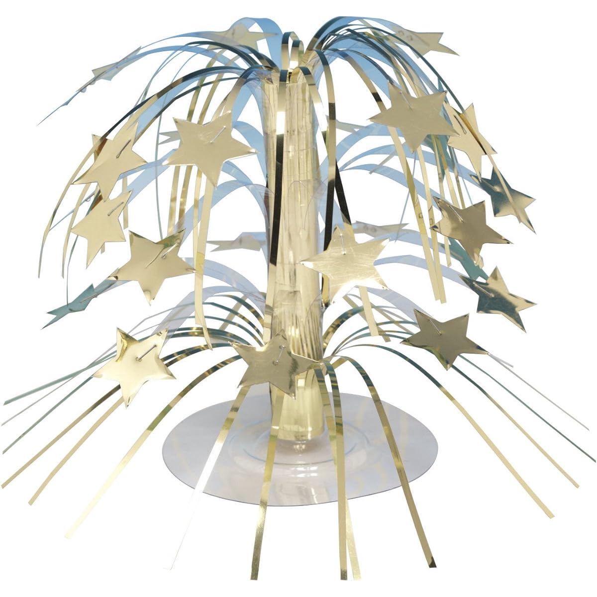 Creative Converting Stars Cascading Centerpiece 8.5" Red