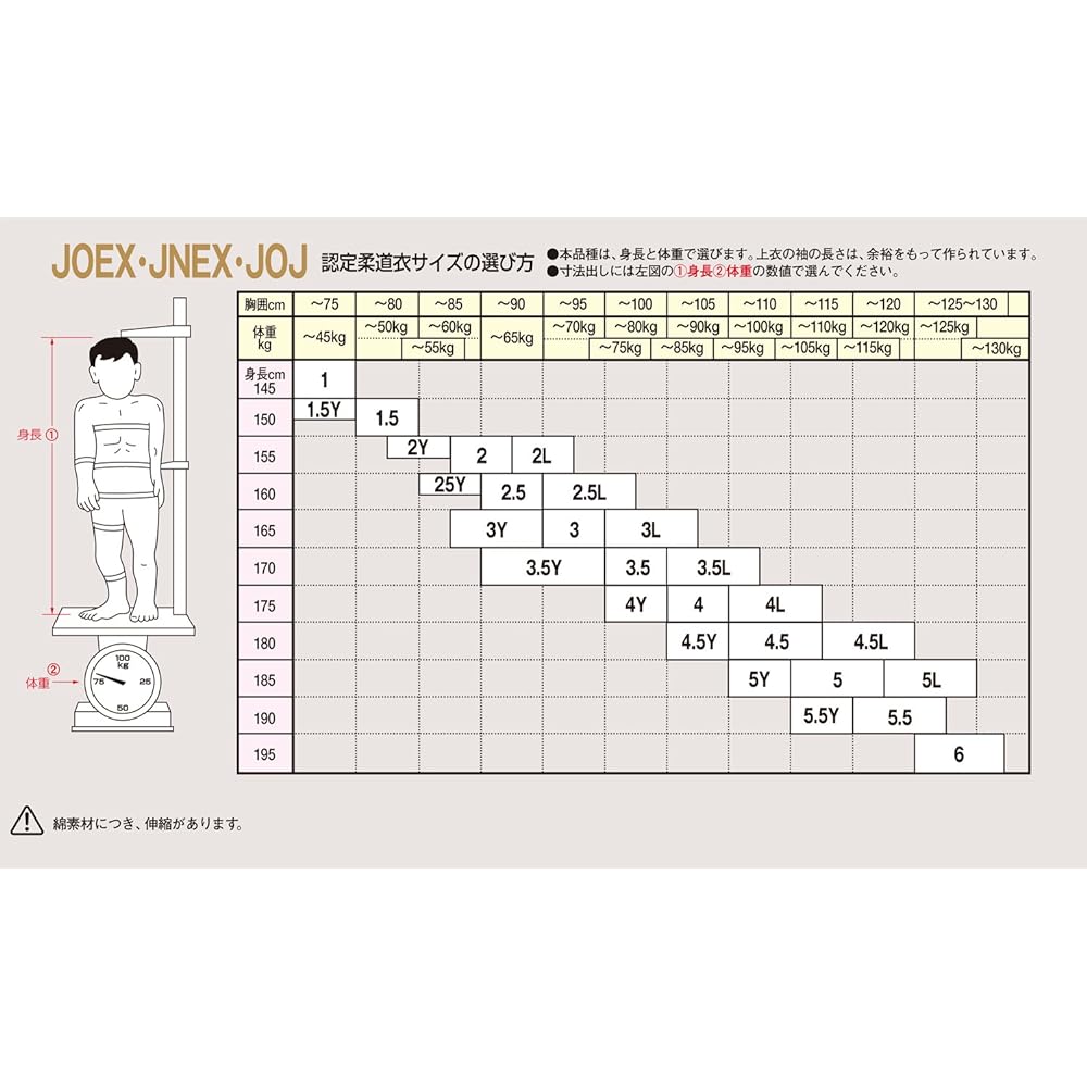 Kuo Judo IJF/All Japan Judo Federation Certified Judogi (New Standard) Y Body 4.5Y Top and Bottom Set JOEX45Y White