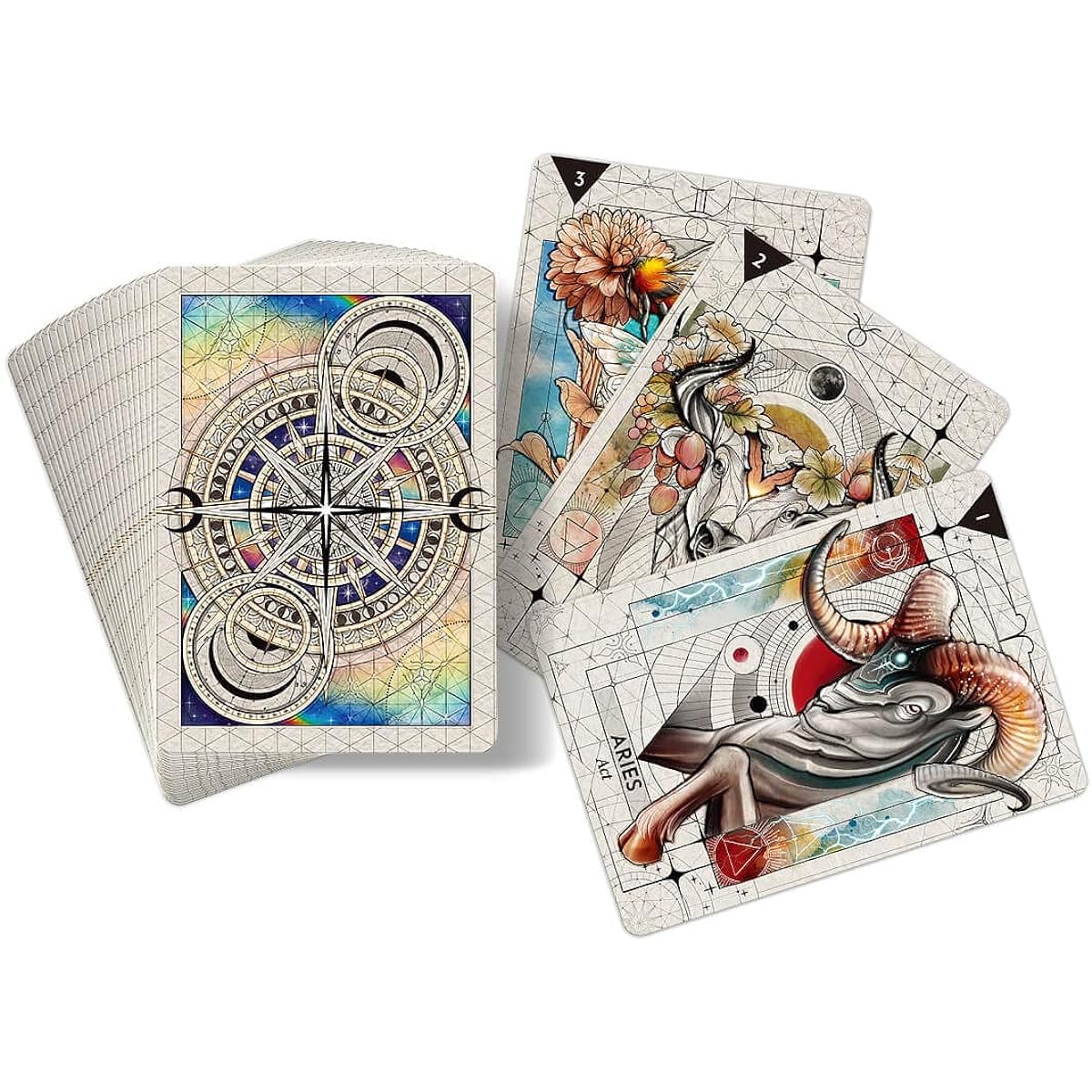 Oracle Cards Japanese Version Fortune Telling [Star Code Astro Oracle] Japanese Instruction Manual Included