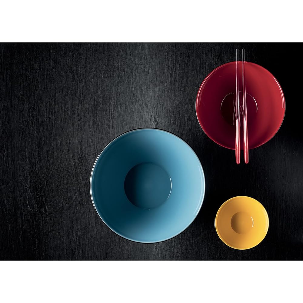 guzzini Ball Black/Red ø25 x h10.5 cm - 2500cc Bowl L Φ25cm MY FUSION 281425.140