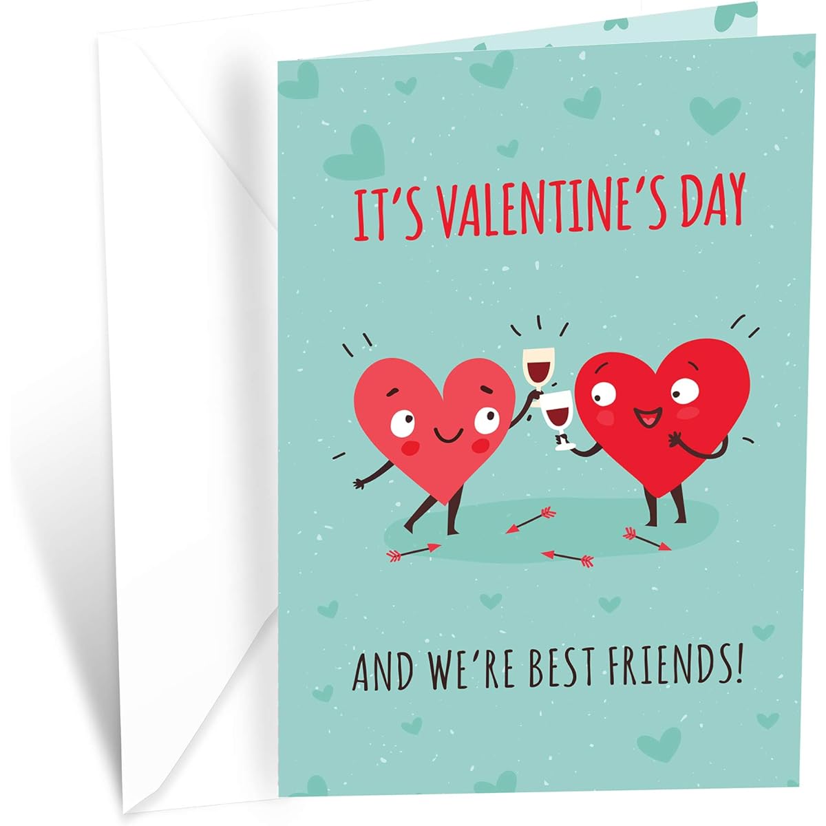 Prime Greetings Valentine's Day Card Friend (Galentine's Card)