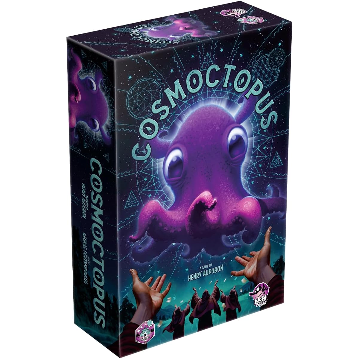 Lucky Duck Games Cosmoctopus Board Game - Engine Building Tentacle Gathering Strategy Game, Fun Family Game for Kids and Adults, Ages 14+, 1-4 Players, 60-90 Minutes Play Time