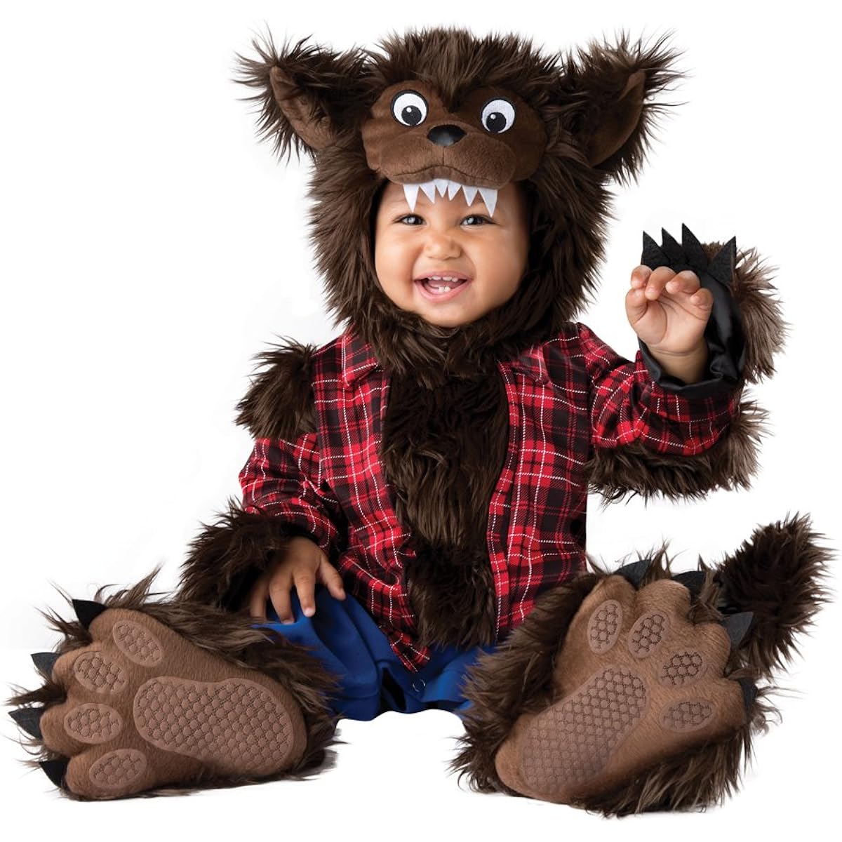 Wolf Costume, Costume for Baby Wee Werewolf Toddler Size: XS