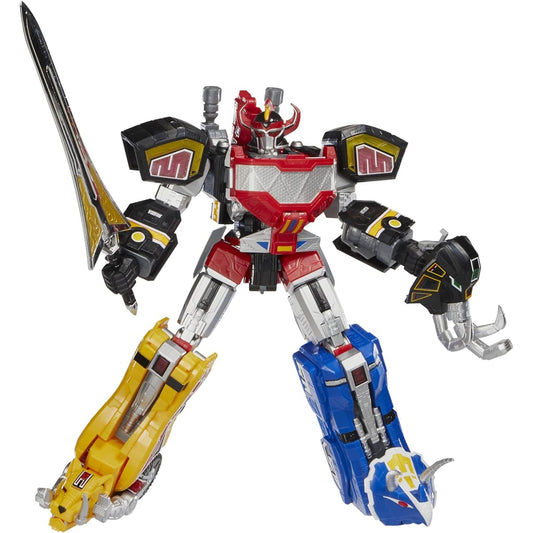 Power Rangers Hasbro Lightning Collection Zord Ascension Project Mighty Morphin Dino Megazord 1:144 Scale Collectible