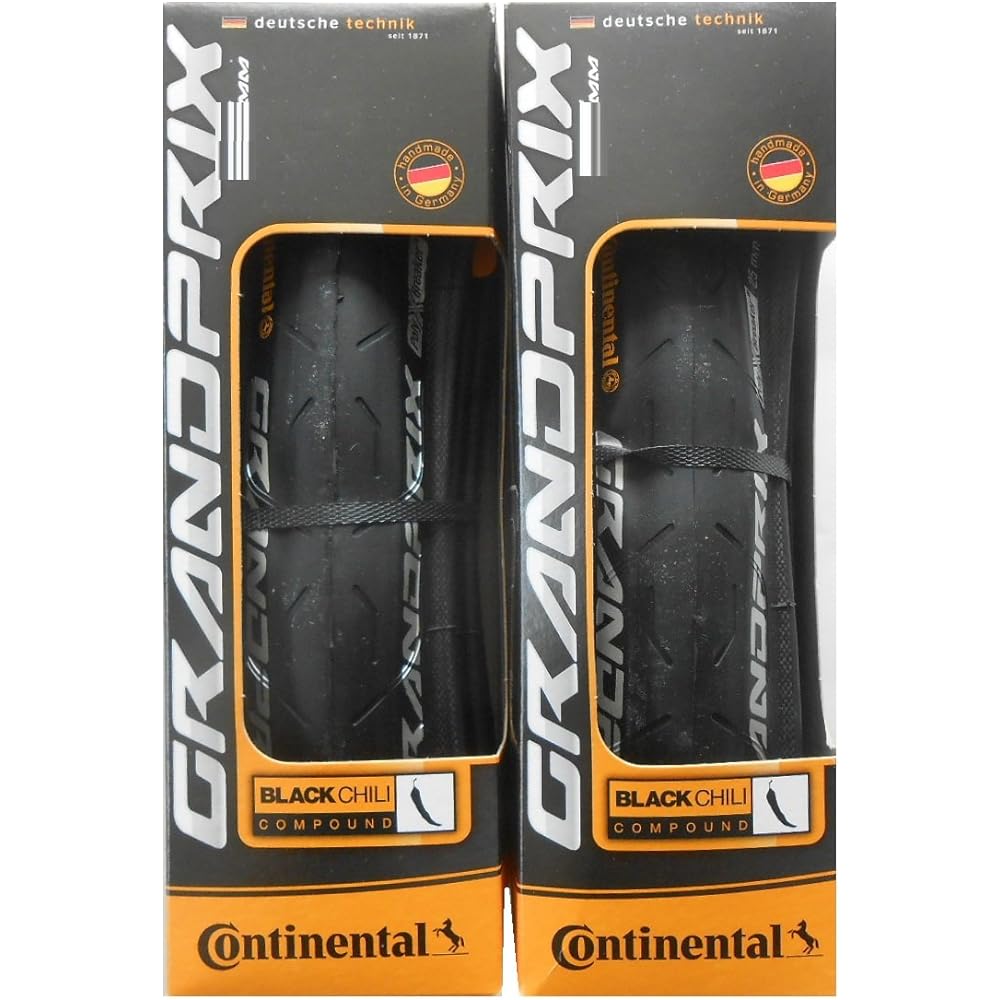 Set of 2 Continental GRAND PRIX Grand Prix Clincher Tires 700c (700×23c) [Parallel Import]