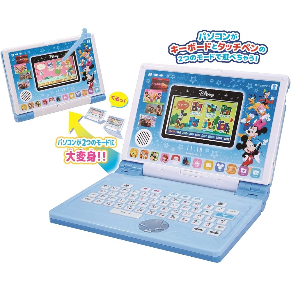 BANDAI Disney & Disney/Pixar Characters Can be played 2WAY on PC and tablet! Wonderful Dream Touch PC