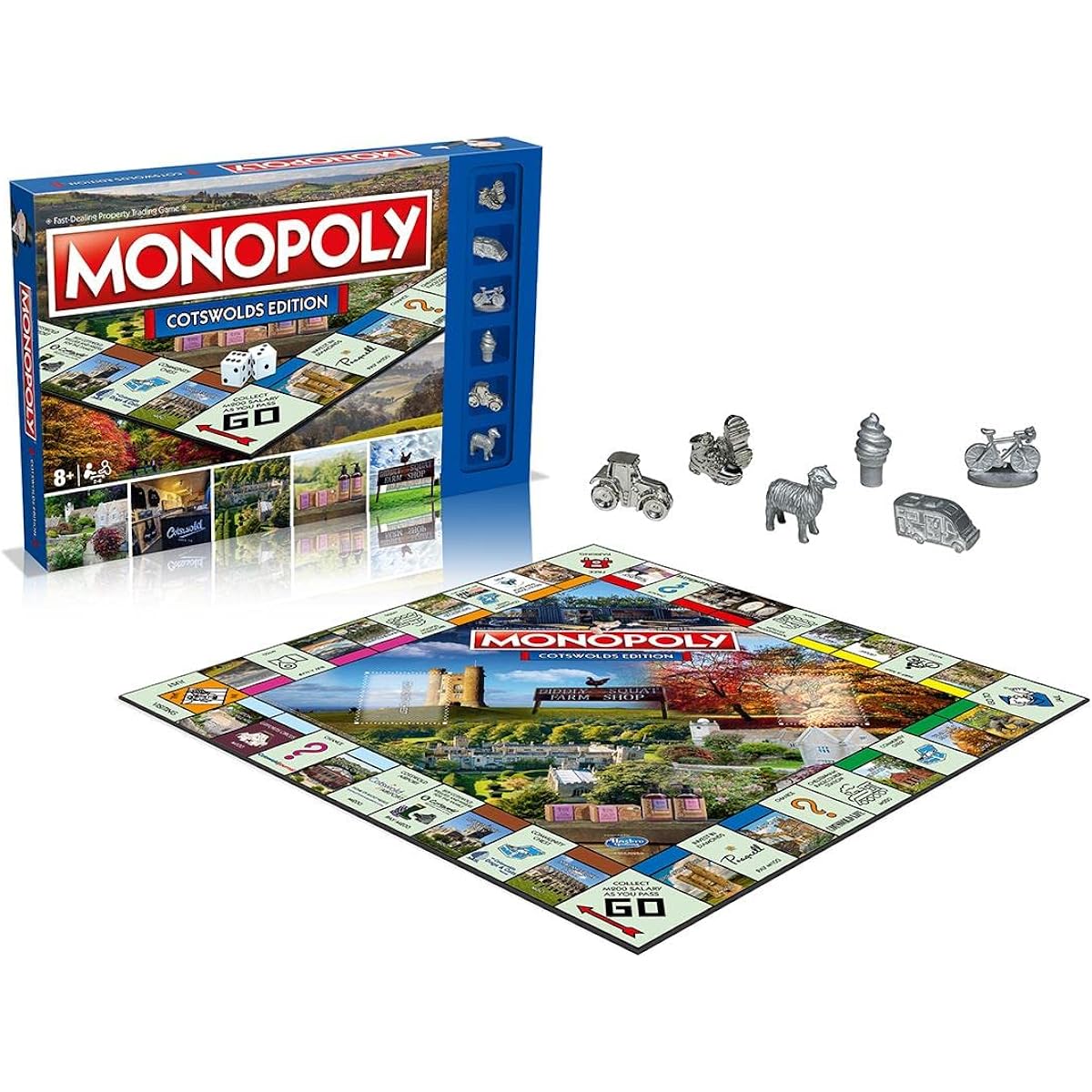 Winning Moves Cotswolds Monopoly (WM02703-EN1-6)