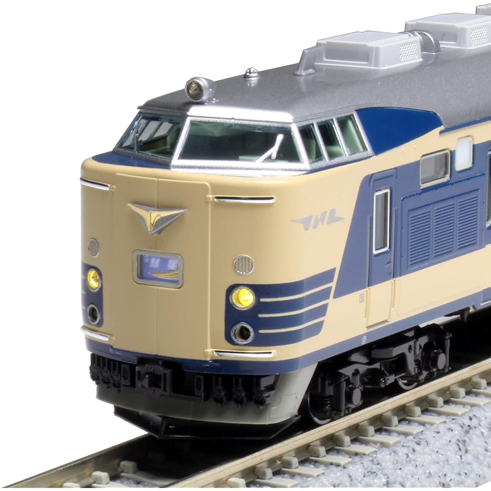 KATO N gauge 581 series Slit Typhon 7-car basic set 10-1717 Railway model train