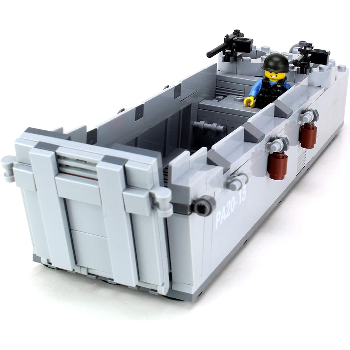 Battle Brick LCVP Higgins Boat WW2 Landing Craft Hand Assorted Custom Set