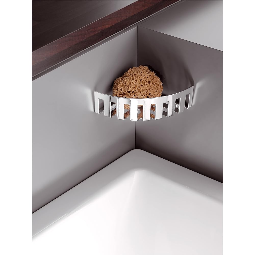 EMCO LIAISON Corner Basket Chrome Bathroom OK EC.S17453