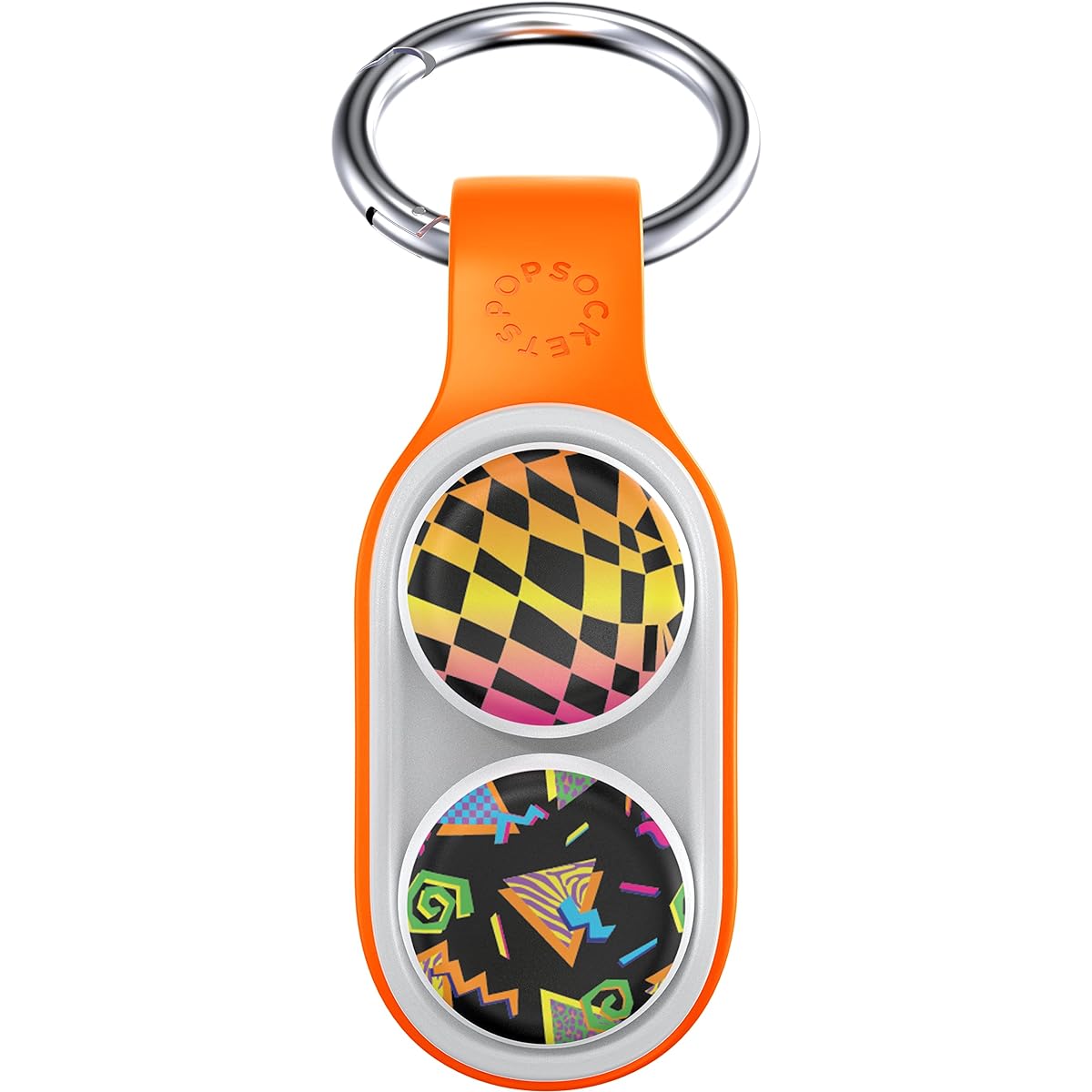 PopSockets PopPuck - Trick Magnet and Fidget Toy - Neon Orange