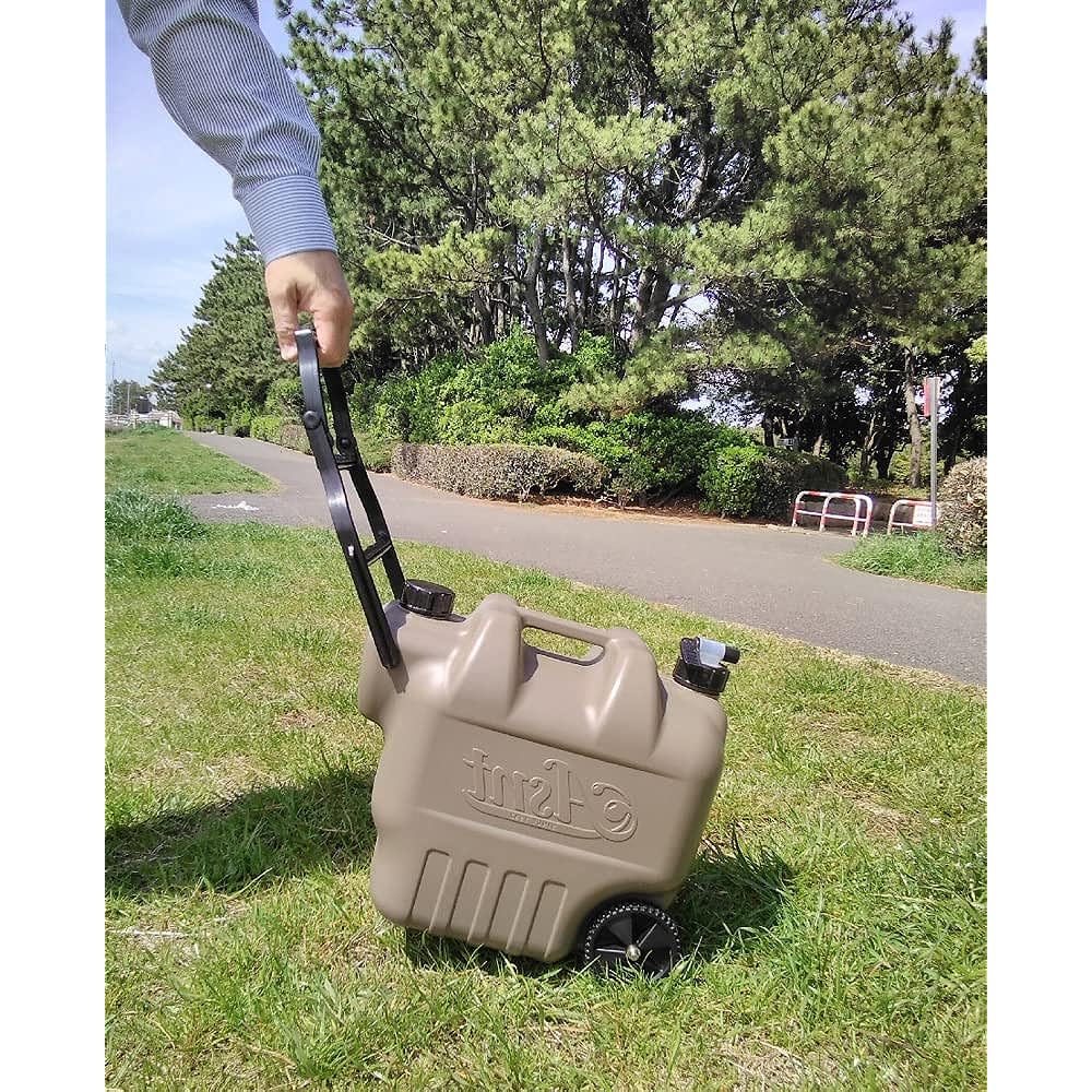 Tange Chemical Industry Water Tank 20L Disaster Prevention Disaster ASNT Wheel Tank