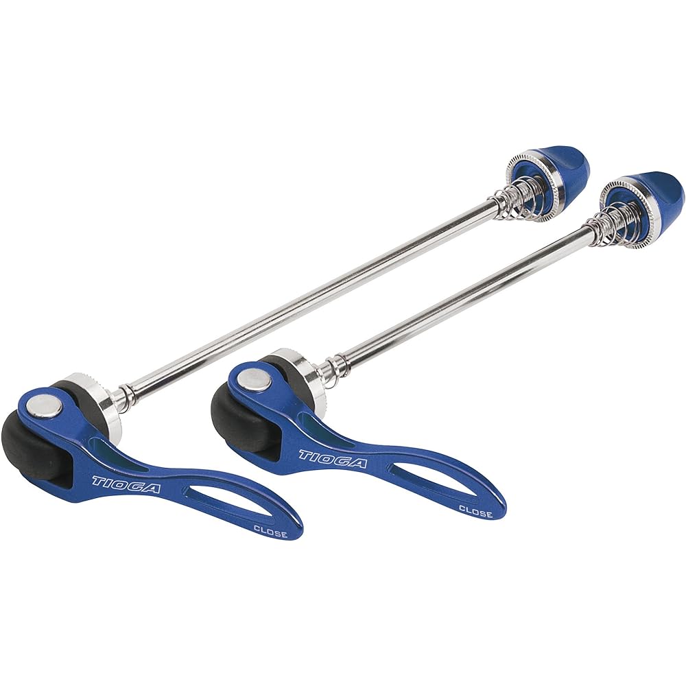 TIOGA Curved Quick Release Set (Set of 2) Rear End Width: 135mm 100/135mm
