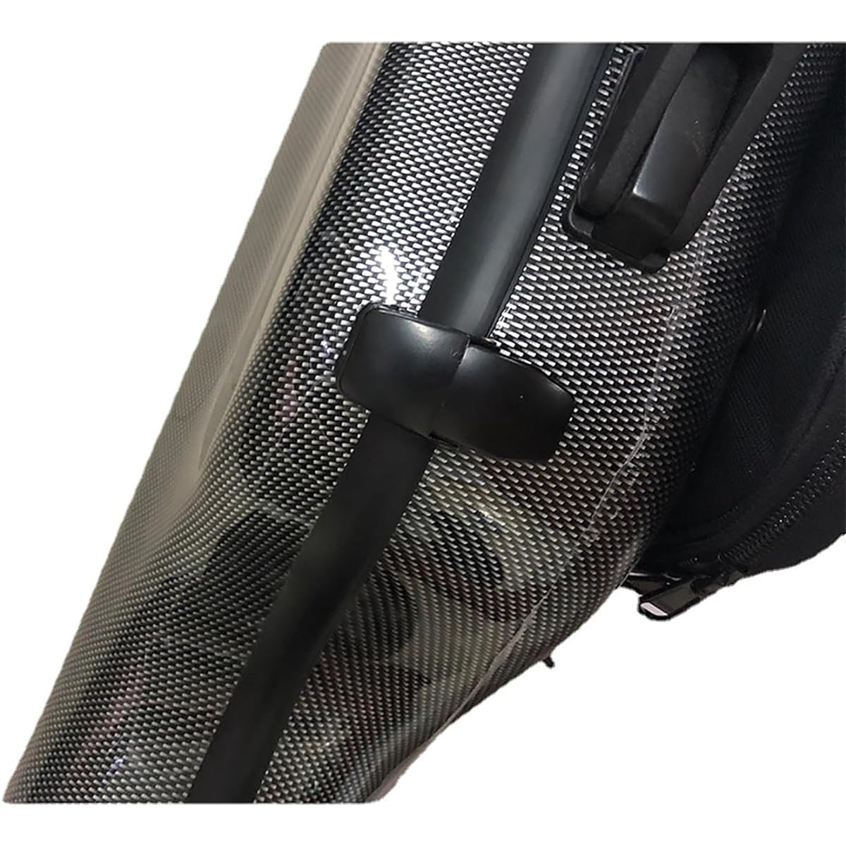 Violin Case Violin Case PC Black White Dot Violin Case Hand Violin Case (Color: Black, Size: 4/4)