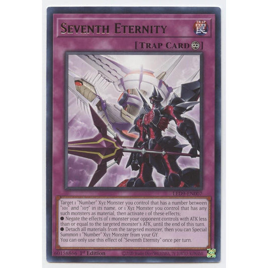 Seventh Eternity - LED9-EN007 - Rare - 1st Edition.