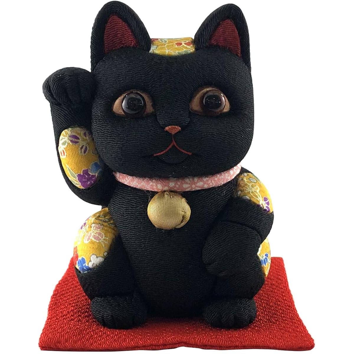 Kakinuma Doll Maneki Neko Black (Medium)