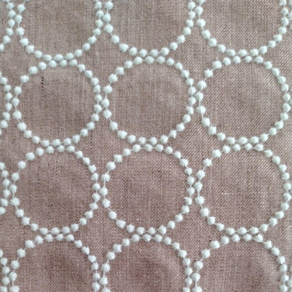 tambourine tambourine brown x light blue mina perhonen fabric half width 7