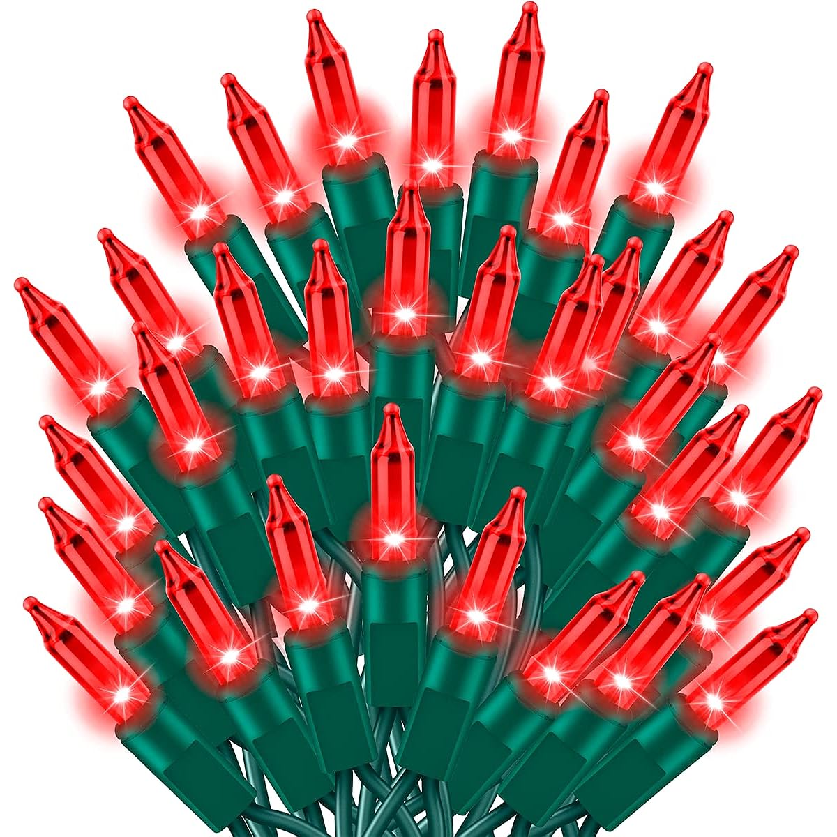 TWINGLEHOME Mini Light 300L (150L*2) Green Wire Red