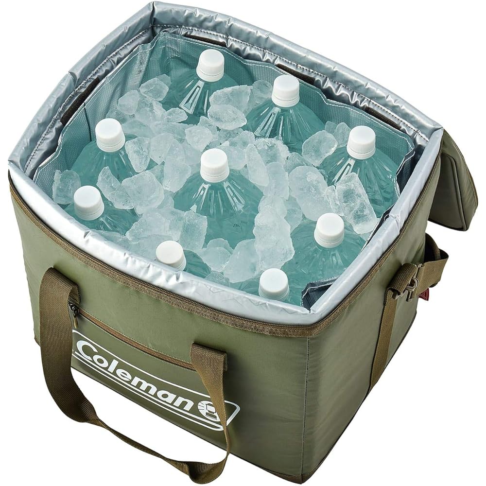Coleman Cooler Box Ultimate Ice Cooler II Cold Storage Time 42~49 Hours Olive/Greige