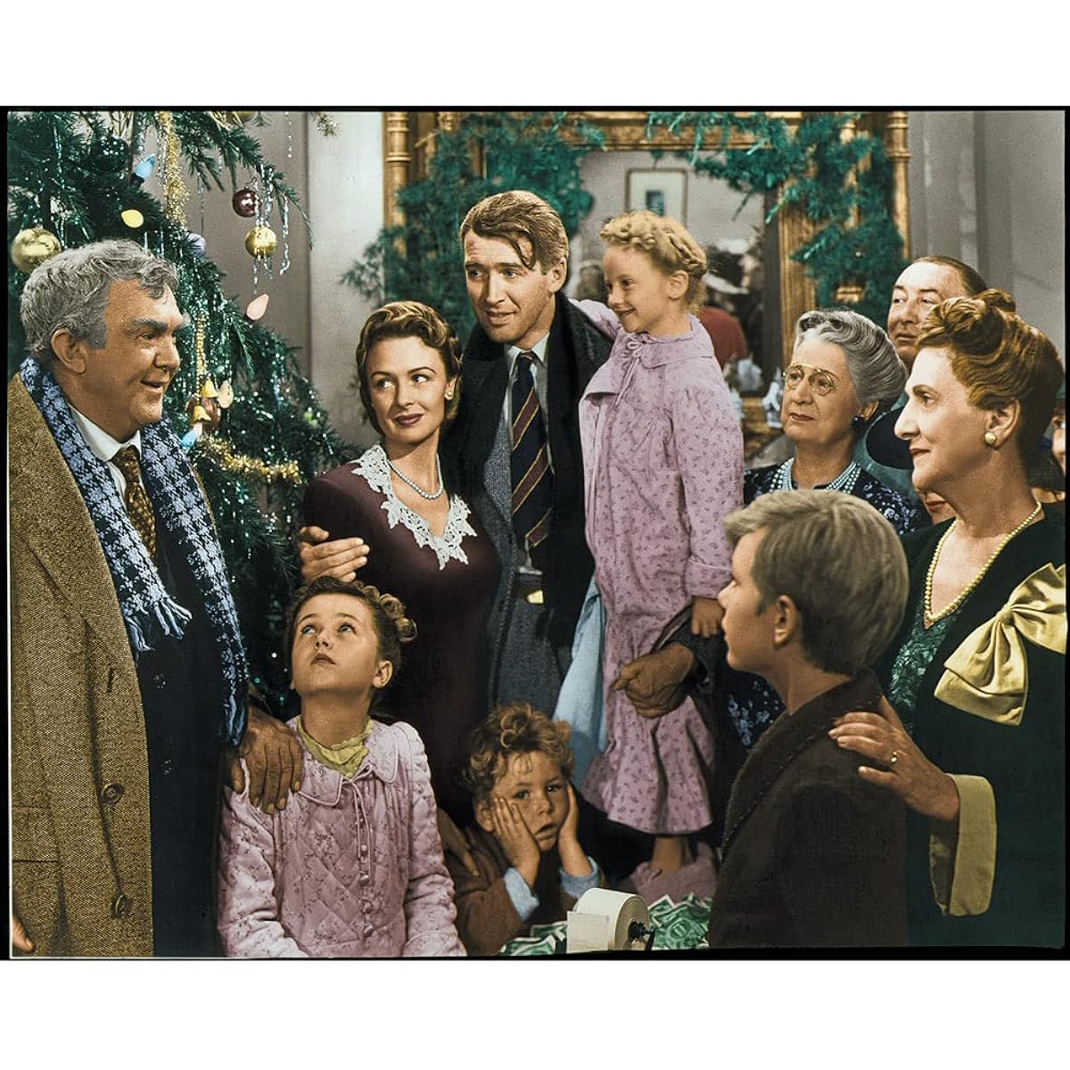 Bits and Pieces - 1000 Piece Jigsaw Puzzle for Adults - "It's A Wonderful Life" - Christmas Classic 1000 Piece Puzzle - 20" x 27"