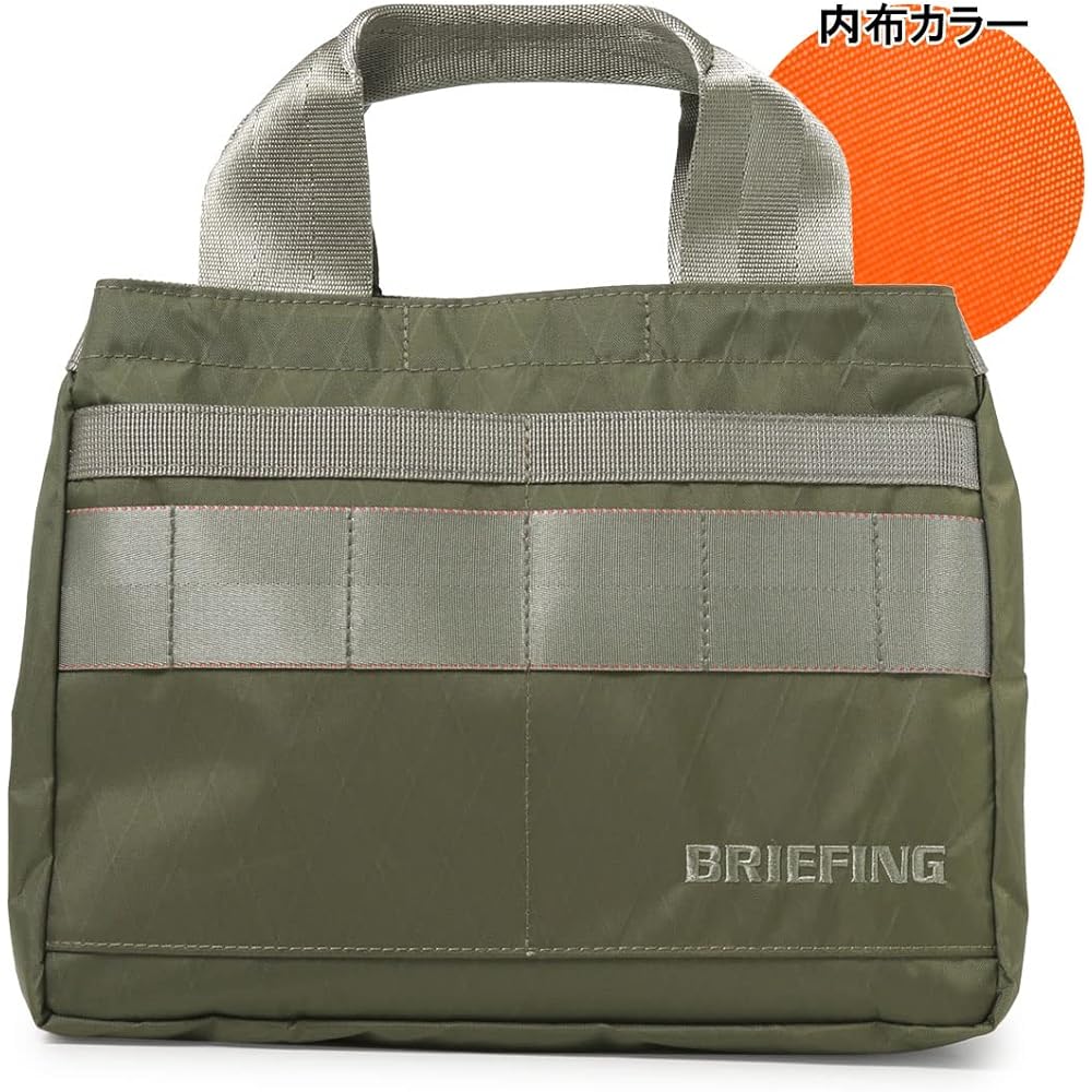[Briefing] Golf Cart Bag Cart Tote Mini Tote Round Bag BRG223T31 Wolf Gray CART TOTE XP WOLF GRAY Lightweight Waterproof 22AW