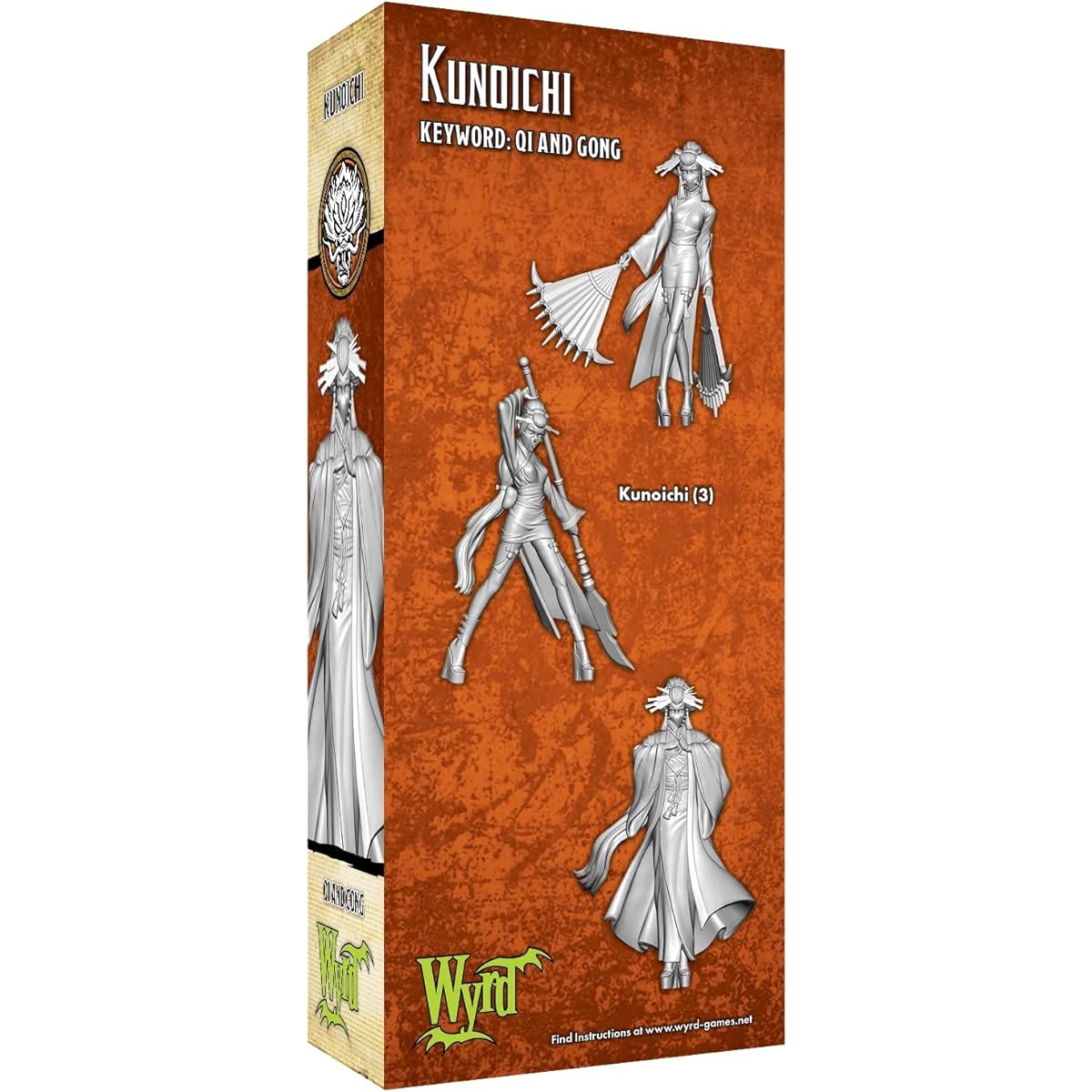 Malifaux: 10 Thunders Kunoichi