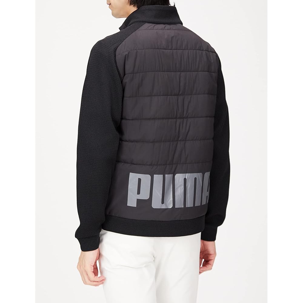 [PUMA] Outer Golf Knit Kirikae Padded FZ Blouson Men's