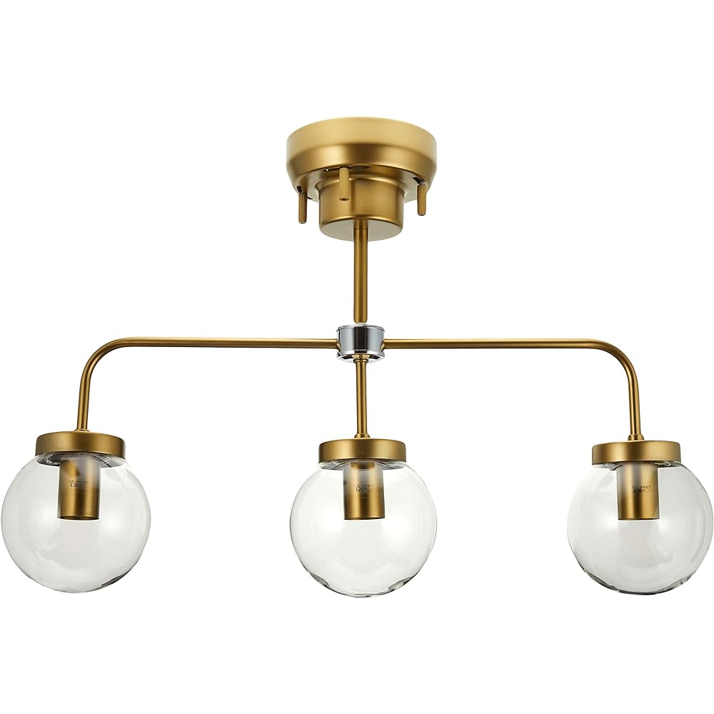 aircorno 035 Ceiling light LED 3 lights Glass shade ceiling lighting 6 tatami 8 tatami living room dining antique gold modern AIRCORNO