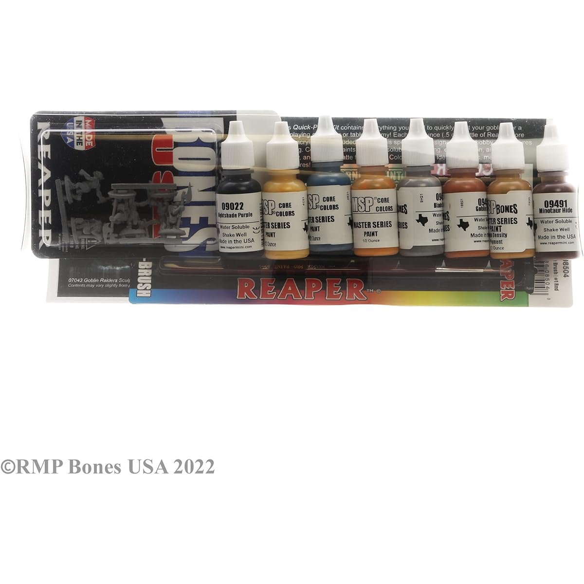 Reaper Miniatures: 09914 - Learn to Paint Goblins Quick Paint Kit
