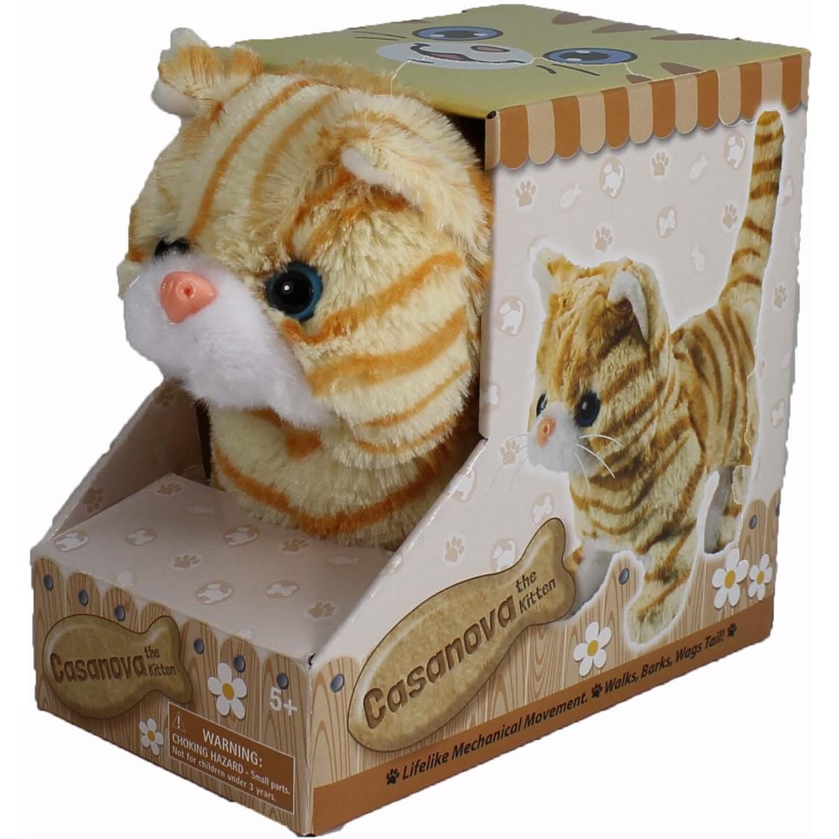 Casanova The Mechanical Kitten - Orange Striped [Parallel Import]