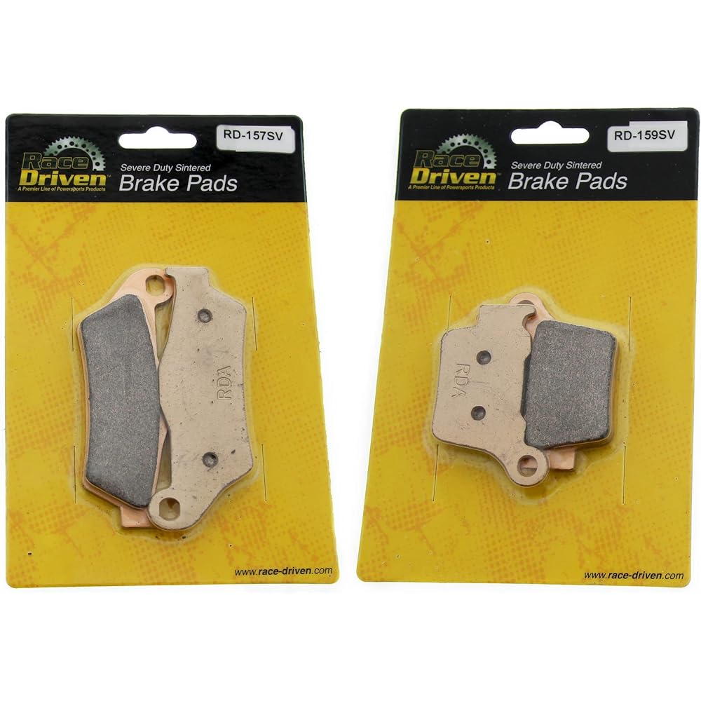 Race Driven Front & Rear Heavy Brake Pads for KTM 125 150 200 250 300 400 450 525 EXC SX MXC XC XCW