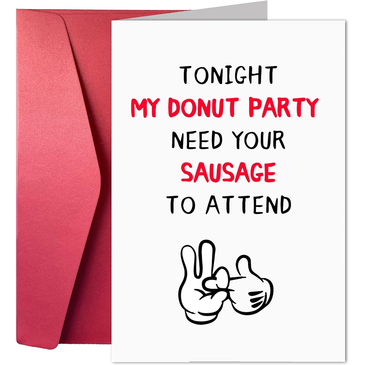 Funny Valentine's Day Sleazy Greetings for Men Dirty Birthday Cards for Boyfriend Anniversary Cards for Husband I need you