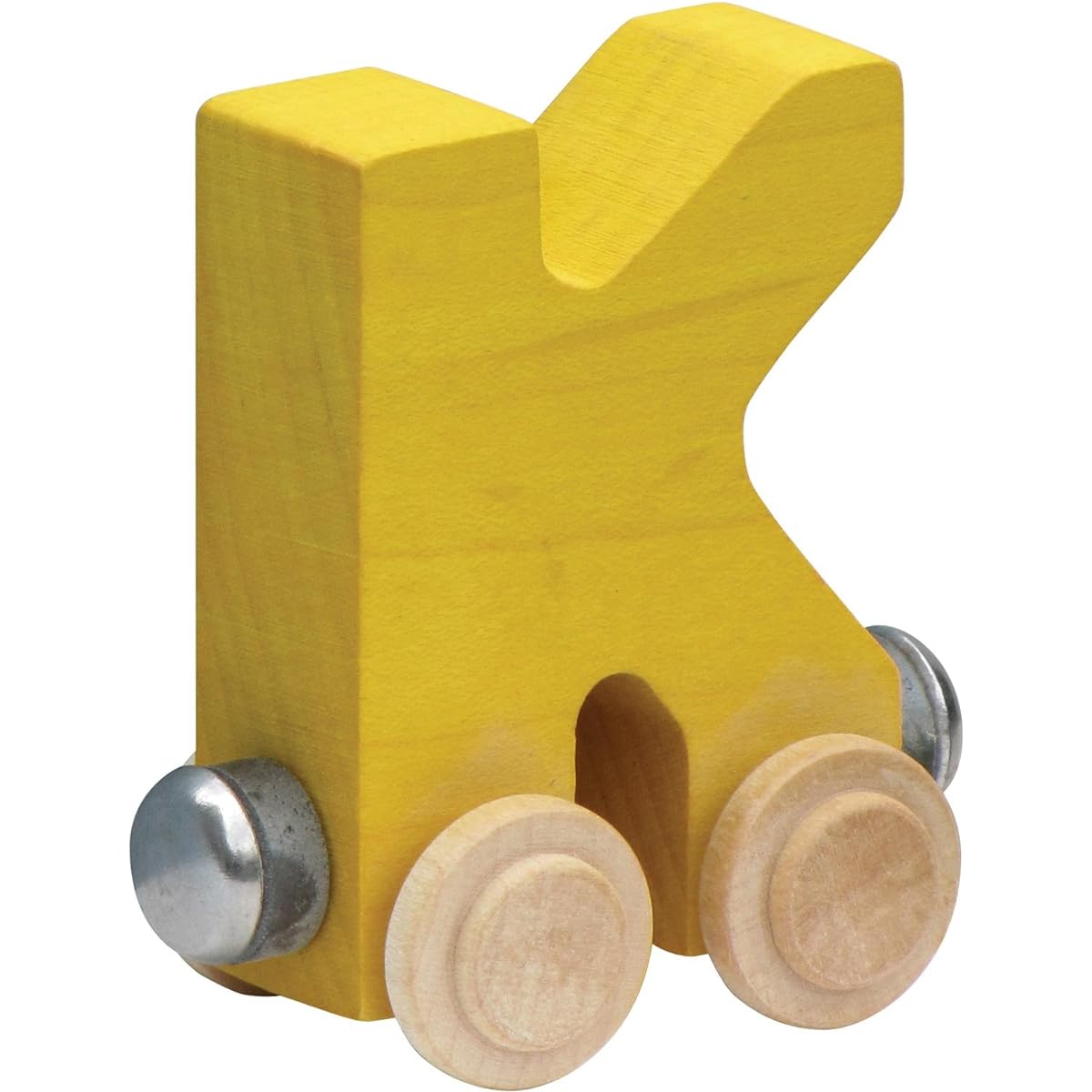 NameTrain Bright Letter Car K - Made in USA Yellow 10011Y