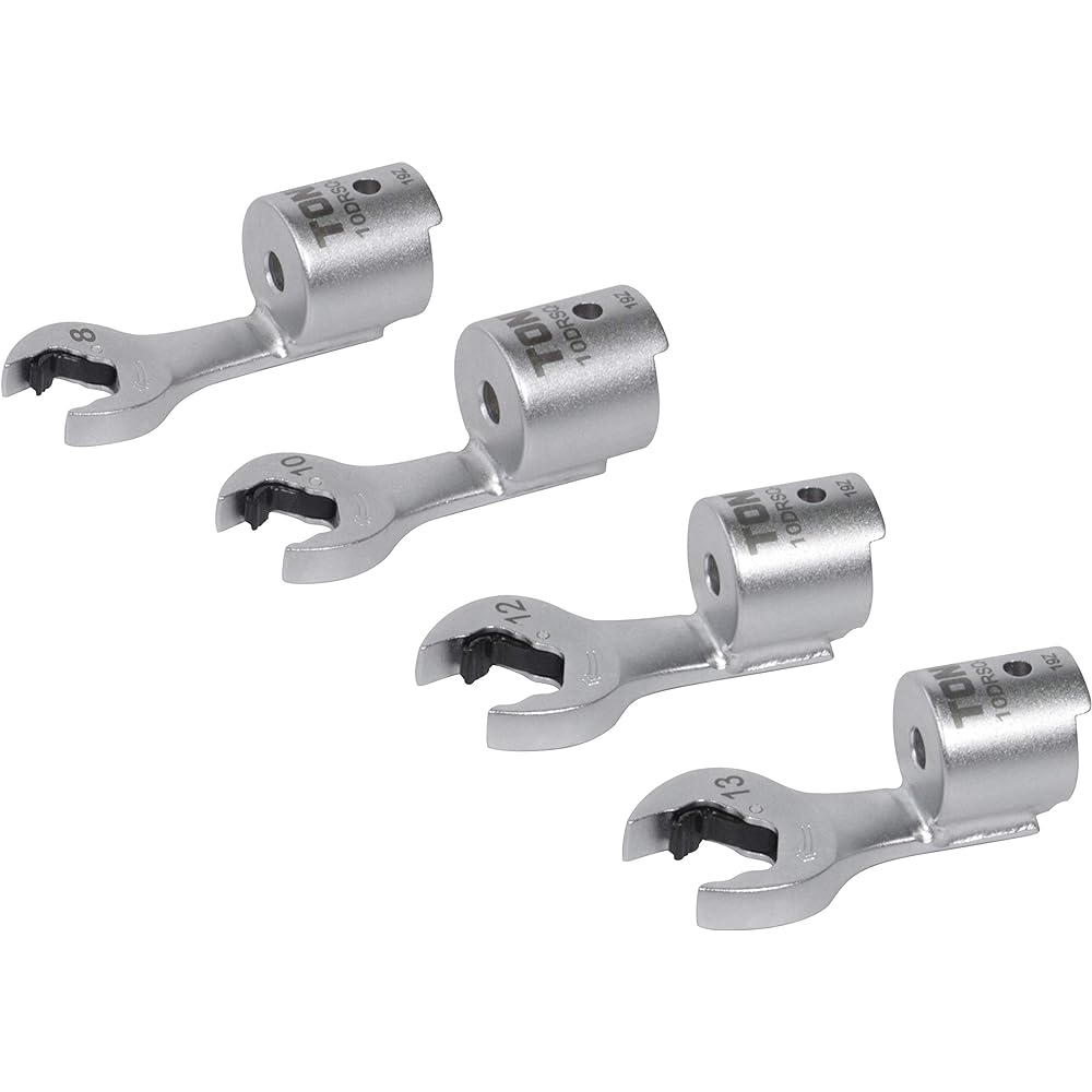 TONE Quick Spanner Head Set for Interchangeable Torque Wrench 19DRSQ40 φ19mm Contents: 4 items