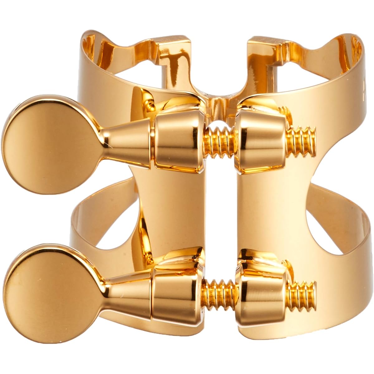 Harrison Hertz Alto Saxophone Ligature A3 Gold Plated (Gold Plated) Finish