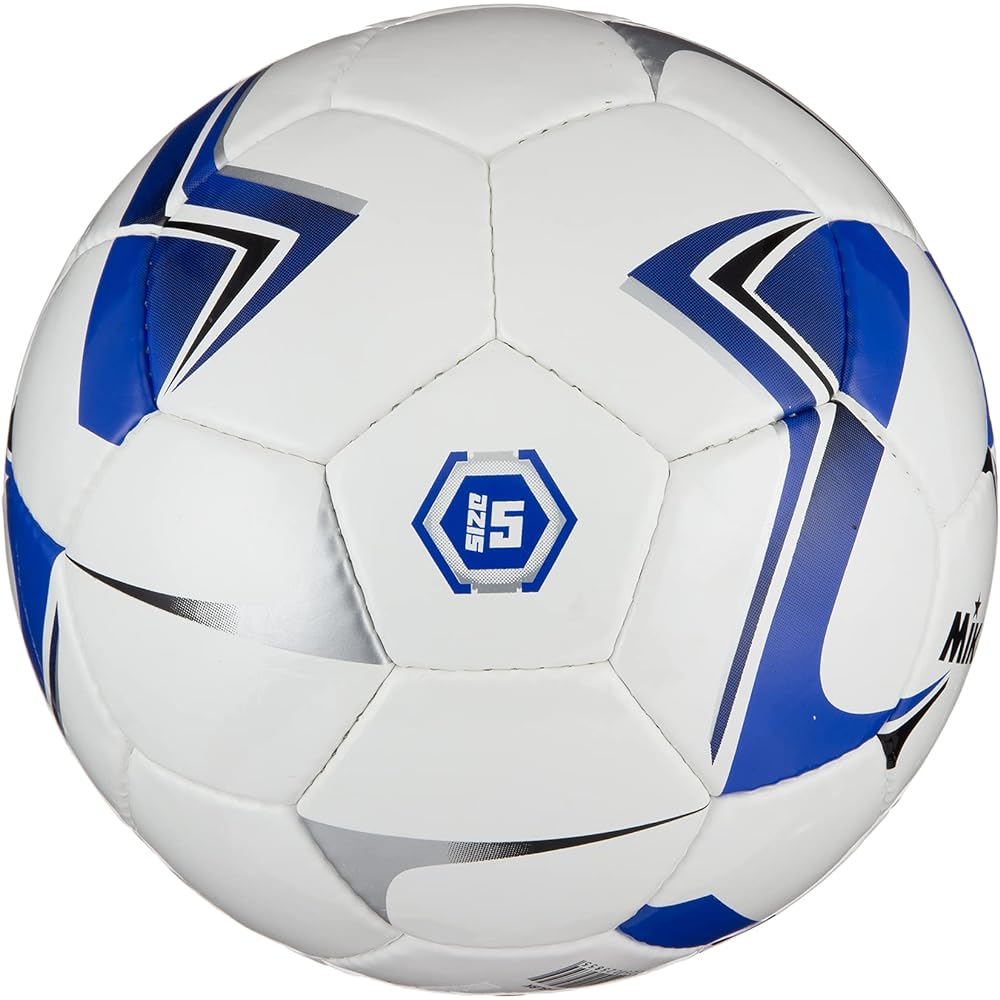 MIKASA Soccer Ball No. 5 SVC50V-W-BLBK Japan Football Association Certification Ball (For General/University/High School/Junior High School Students) White/Blue/Black Recommended Internal Pressure 0.6-0.9 (kgf/㎠)